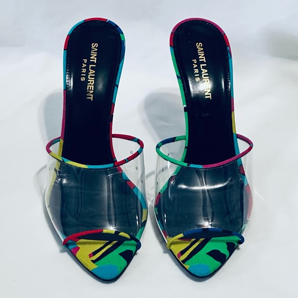 Saint Laurent Women's Lolita Mules - Picture 3 of 15